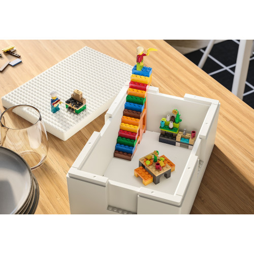 Mixed lego bricks discount